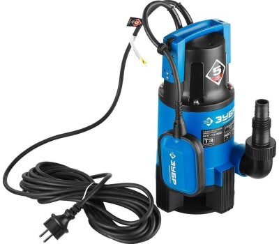 Дренажный насос ЗУБР НПГ-Т3-550 Насос погружной дренажный для грязной воды 550 Вт, 170 л/мин