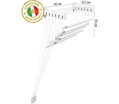 Сушилка для белья GIMI lift 140 (настенная)