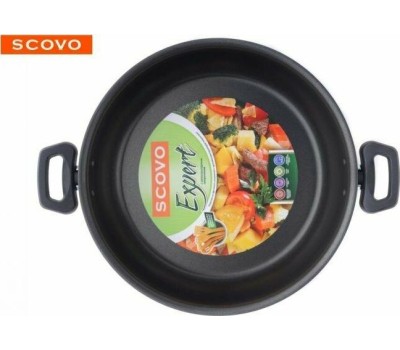 Сотейник SCOVO СЭ-013 expert со стекл. крышкой д.26 см