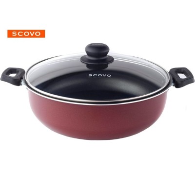 Сотейник SCOVO СЭ-013 expert со стекл. крышкой д.26 см