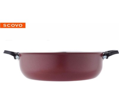 Сотейник SCOVO СЭ-013 expert со стекл. крышкой д.26 см