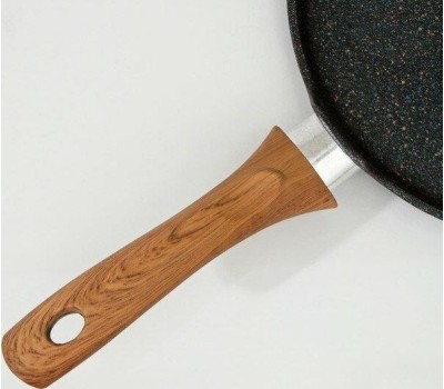 Сковорода KUKMARA сбгг240а а/пр литая блинная 24см Granit ultra blue