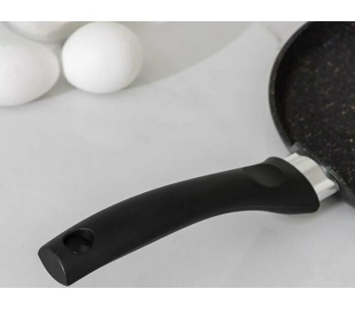 Сковорода KUKMARA сбгг240а а/пр литая блинная 24см Granit ultra blue