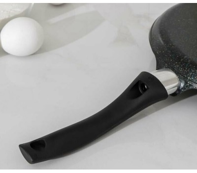 Сковорода KUKMARA сбгг240а а/пр литая блинная 24см Granit ultra blue