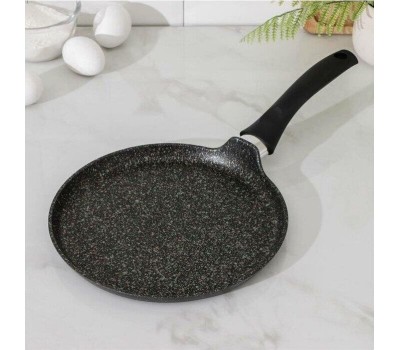 Сковорода KUKMARA сбгг240а а/пр литая блинная 24см Granit ultra blue