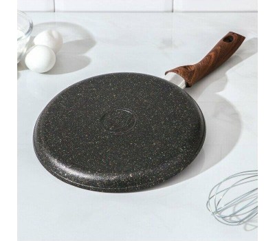 Сковорода KUKMARA сбгг240а а/пр литая блинная 24см Granit ultra blue