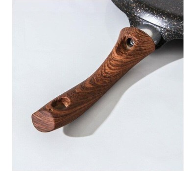 Сковорода KUKMARA сбгг240а а/пр литая блинная 24см Granit ultra blue