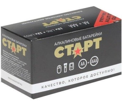 Алкалиновая батарейка СТАРТ (19142) LR6/LR03-BOX12/12 N