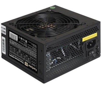 Блок питания EXEGATE EX259604RUS-PC Блок питания 650W 650NPX (ATX, PC, 12cm fan, 24pin, 4pin, PCIe, 3xSATA, 2xIDE, black, кабель 220V в комплекте)