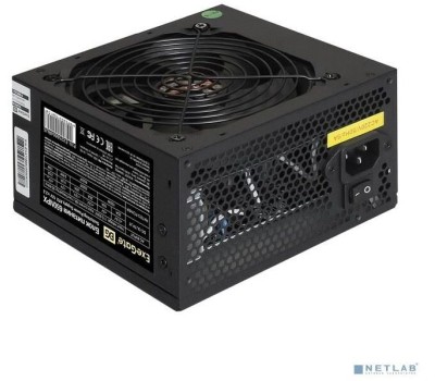 Блок питания EXEGATE EX259604RUS-PC Блок питания 650W 650NPX (ATX, PC, 12cm fan, 24pin, 4pin, PCIe, 3xSATA, 2xIDE, black, кабель 220V в комплекте)