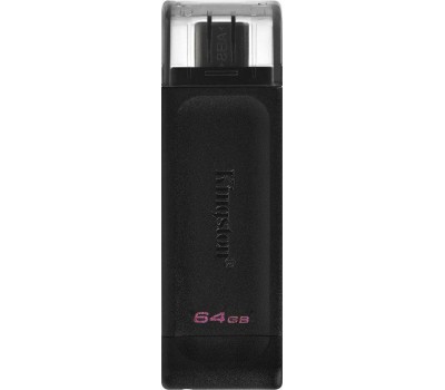 KINGSTON Флэш-накопитель USB-C 3.2 64GB DT70/64GB
