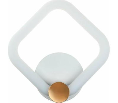 Светильник настенный светодиодный бра RITTER 51614 3 OTTIMO 20Вт белый/золото