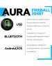 Автомагнитола AURA FIREBALL-204BT USB/SD ресивер