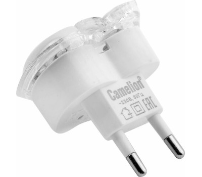 Ночник CAMELION (15376) NL-258 яблоко RGB (LED ночник с выкл, 220V)