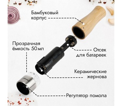 Мельница электрическая ATLANTA ATH-4622