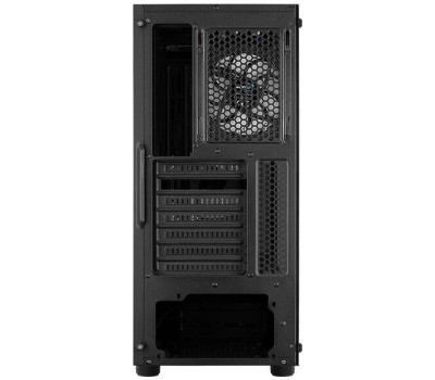 Корпус для ПК AEROCOOL Корпус ATX Menace Saturn FRGB-G-BK-v1, Midi-Tower, без БП, черный [menace frgb-g-bk-v1]