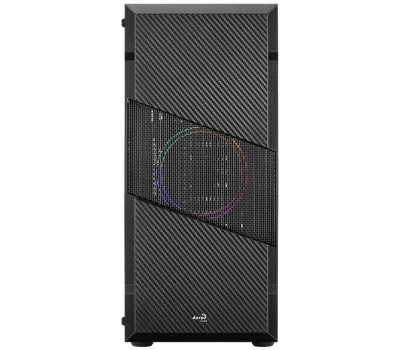 Корпус для ПК AEROCOOL Корпус ATX Menace Saturn FRGB-G-BK-v1, Midi-Tower, без БП, черный [menace frgb-g-bk-v1]
