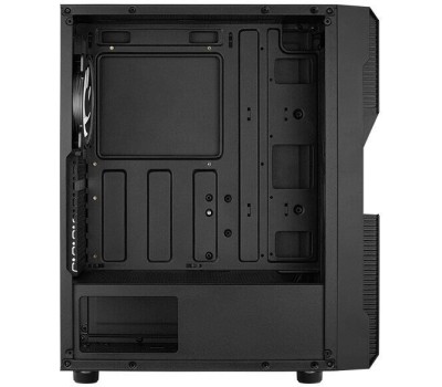 Корпус для ПК AEROCOOL Корпус ATX Menace Saturn FRGB-G-BK-v1, Midi-Tower, без БП, черный [menace frgb-g-bk-v1]