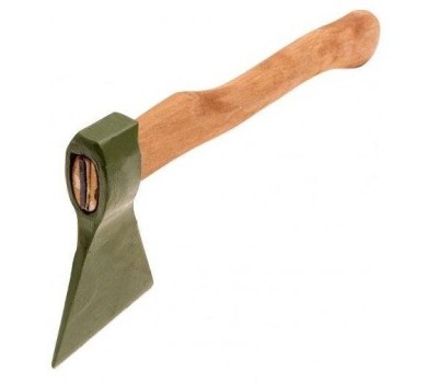 СИБРТЕХ Топор кованный, в сборе, 1200/1550 г, деревянное топорище, 500 мм, Б3 21612