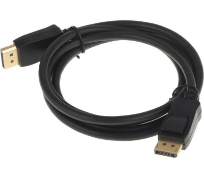 кабель BURO Кабель аудио-видео BU-DP-v1.4-1.5m, DisplayPort (m) - DisplayPort (m), ver 1.4, омедненный, 1.5м, черный