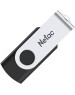 NETAC Флеш Диск 128GB U505 NT03U505N-128G-20BK USB2.0 черный/серебристый