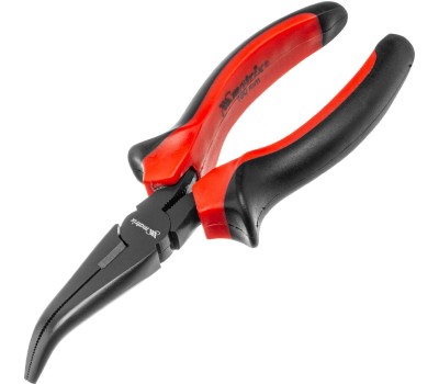 Длинногубцы MATRIX Black Nickel, 160 мм, двухкомпонентные рукоятки 17458