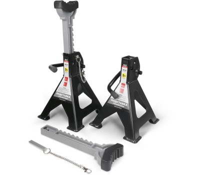 Подставка AVS AS-03 страховочная 3т, 280-410 мм, 2 шт с доп .фиксатором