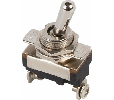 REXANT Тумблер 250В 10А (2c) вкл-выкл однополюсный мини (ASW-23) (в упак. 1шт.)