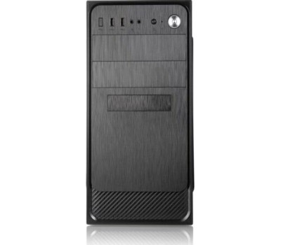 FOXLINE Корпус MiniTower Forza FZ-053 450W черный (mATX, 450W, 2xUSB3.0, no fan) (FZ-053-SX450R-U32)