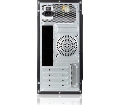 FOXLINE Корпус MiniTower Forza FZ-053 450W черный (mATX, 450W, 2xUSB3.0, no fan) (FZ-053-SX450R-U32)
