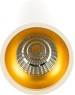 GAUSS Светильник Overhead HD012, 12 Вт, 3000К (белый теплый), белый/золото