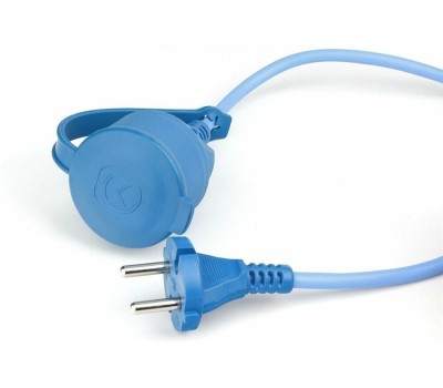 POWERCUBE Сетевой удлинитель PC-2F-R-10(IP), 10м, синий