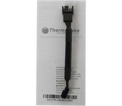THERMALTAKE Вентилятор Toughfan 12 120мм, 4-pin, 2000об/мин, 19.2 - 22.3 дБ, черный, Ret [cl-f117-pl12bl-a]