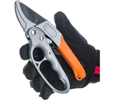 ВИХРЬ Секатор 73/7/3/3 средний оранжевый