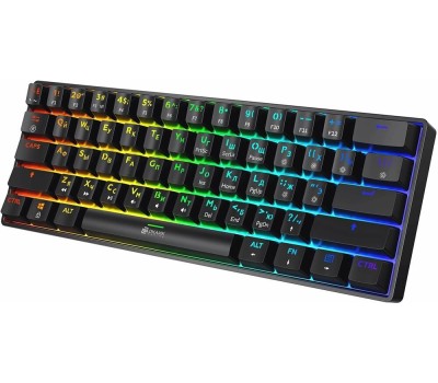 Клавиатура OKLICK Клавиатура K713X, проводная, USB, механическая, черный