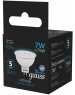 GAUSS Лампа LED GU5.3, рефлектор, 7Вт, 101505307, 10 шт