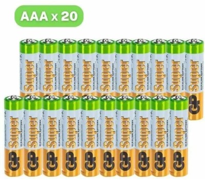 Батарейки GP AAA Батарейка Super Alkaline 24AA21-2CRSWC20, 20 шт