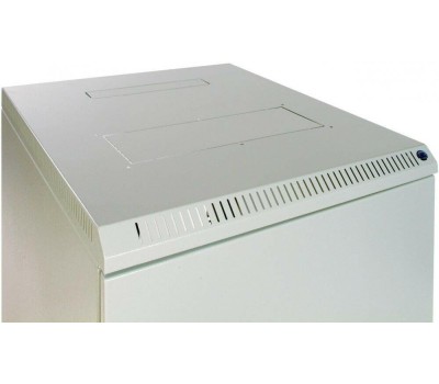 ЦМО Шкаф коммутационный ШРН-Эконом ШРН-Э-9.500.1-9005 настенный, металлическая передняя дверь, 9U, 600x480x520 мм