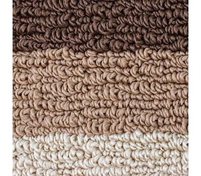 САНАКС - Коврик в ванную СТАР-ЛООП, одинарный, КОРИЧНЕВЫЙ, 550 х 900 мм, 100% полиэстер 00813