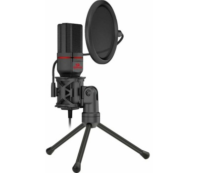 DEFENDER Микрофон стрим игровой Redragon Seyfert GM100 (Сейферт) 3.5 мм, кабель 1.5 м