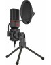 DEFENDER Микрофон стрим игровой Redragon Seyfert GM100 (Сейферт) 3.5 мм, кабель 1.5 м