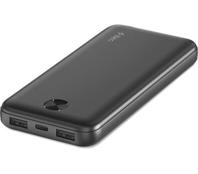 TTEC Внешний аккумулятор ReCharger 10000mAh 2*USB-A&USB-C 10,5W Powerbank. Цвет: черный