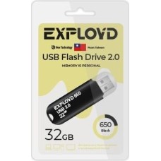 USB флэш-накопитель EXPLOYD EX-32GB-650-Black