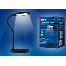 ЭЛЕКТРИКА UNIEL (UL-00003339) TLD-553 BLACK/LED/400LM/4500K/DIMMER/USB