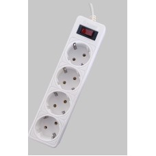 Сетевой фильтр КОСМОС FKsm1.5m-4g(W) белый