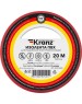 Изоляционная лента KRANZ (KR-09-2604) 0.13Х15 ММ, 20 М, КРАСНАЯ
