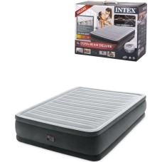 Матрас надувной INTEX Матрас надувной 152x203x46 см в комплекте со встроенным электронасосом .(в коробке) Арт.64414NP