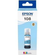EPSON 108 C13T09C54A, для , 70мл, светло-голубой