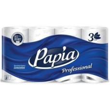 Бумага туалетная АРТПЛАСТ (СГТ38458) 3 сл х 8 рул - Papia Professional