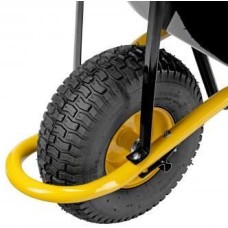 Тачка строительная DENZEL Тачка строительная, усиленная, объем 130 л, 230 кг, колесо 15х6.00-6 689965